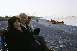 Sur les rives houleuses de la mer Caspienne