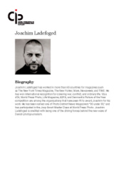 Biography Joachim Ladefoged