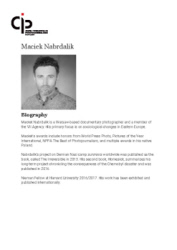 Biography Maciek Nabrdalik