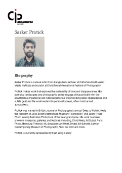 Biography Sarker Protick