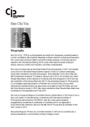 Biography Sim Shi Yin